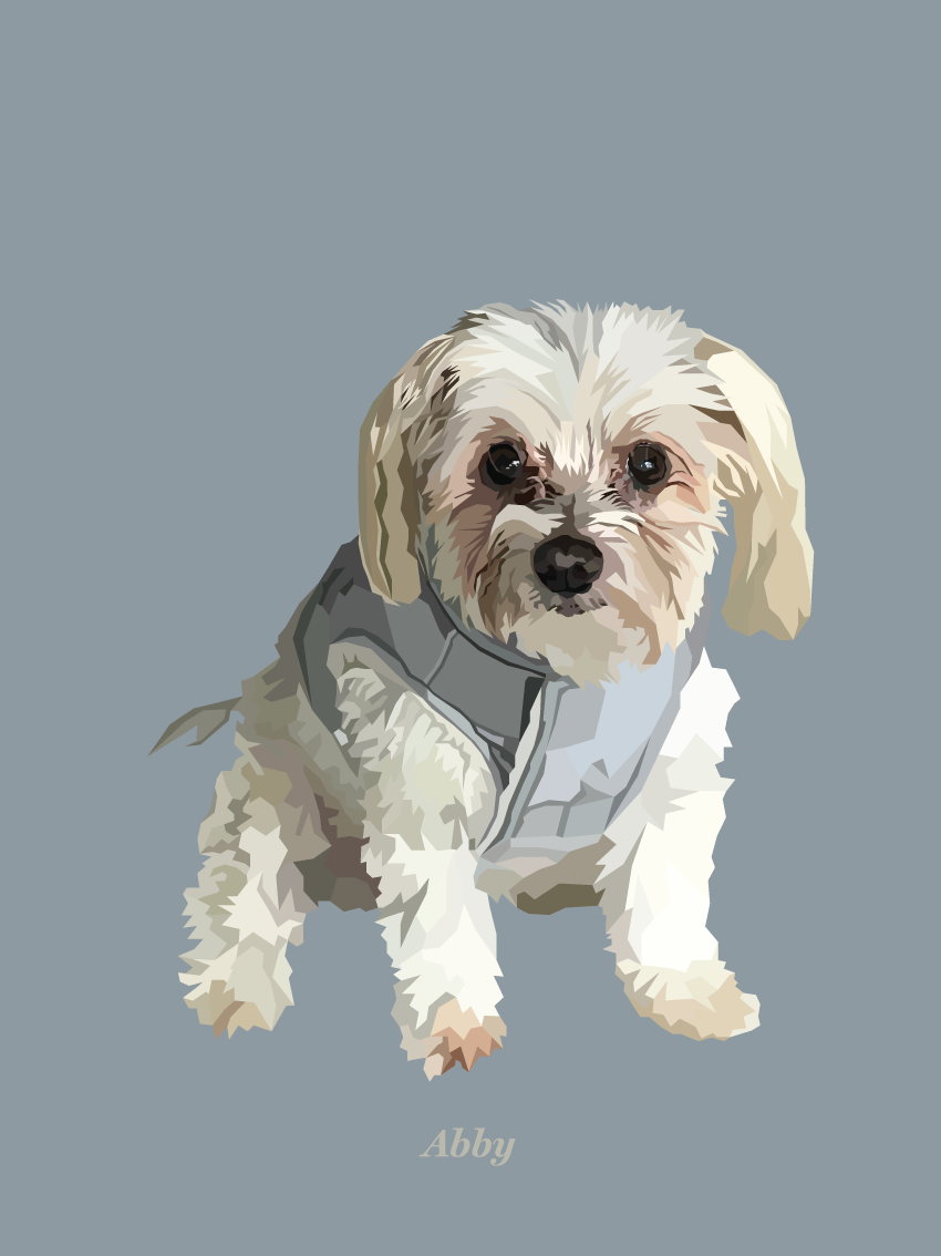 Signature Pawprint - One pet (unframed)