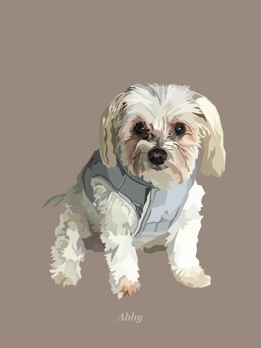 Signature Pawprint - One pet (unframed)
