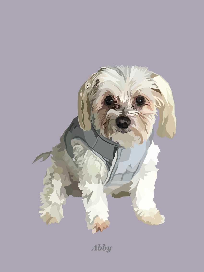 Signature Pawprint - One pet (unframed)
