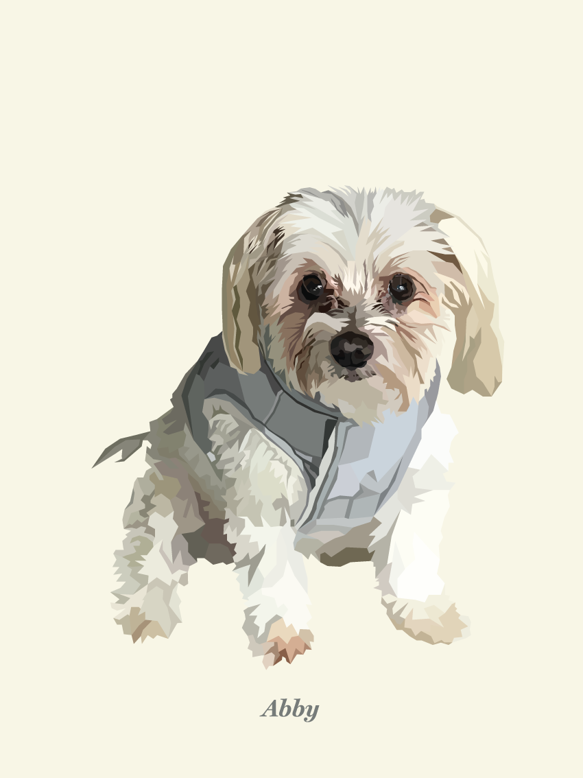 Signature Pawprint - One pet (unframed)